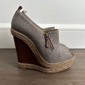 Christian Louboutin high heeled Espadrilles, Size 39